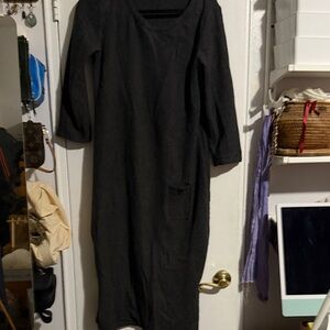 Lurdes Bergada large dress below knee zipper